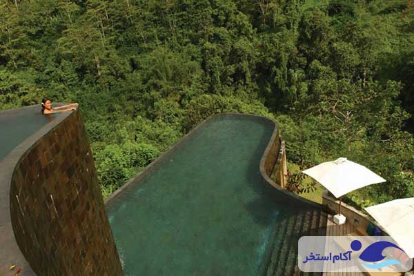عکس استخر جنگلی هتل Ubud بالی