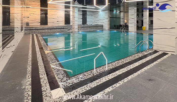 طراحی و اجرای کامل مجموعه ورزشی واته -تهران